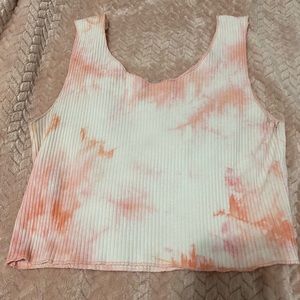 Tie dye crop top
